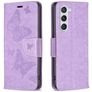 Mobigear Butterfly Samsung Galaxy S24 Lompakkokotelo + Setelitasku - Violetti