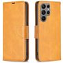 Mobigear Excellent Samsung Galaxy S25 Ultra Cover a libro portafoglio - Cognac
