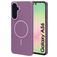 Mobiparts Slim Line Samsung Galaxy A56 MagSafe Hardcase Back cover - Imperial Purple