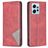 Mobigear Rhombus Slim Xiaomi Redmi Note 12 Wallet case - Red