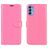 Mobigear Classic OPPO Reno 4 Lompakkokotelo + Setelitasku - Vaaleanpunainen
