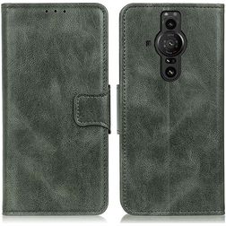 Mobigear Classy Sony Xperia Pro-I Wallet case - Green