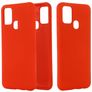 Mobigear Rubber Touch Samsung Galaxy M51 Silicone Back cover - Rosso