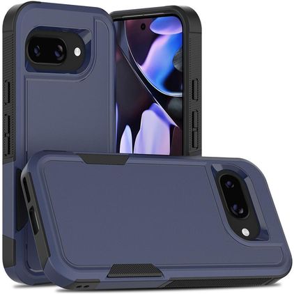 Mobigear Heavy Armor Google Pixel 9a Hardcase Back cover Antiurto - Blu scuro
