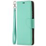 Mobigear Excellent Xiaomi Redmi Note 10 Pro Wallet case - Turquoise