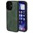 Mobiparts Classic iPhone 16 MagSafe TPU / Skóra ekologiczna Etui plecki - Emerald Green
