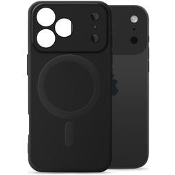 My Style Protective Flex iPhone 17 Pro Max MagSafe Flexibilní TPU Zadní kryt - Černá