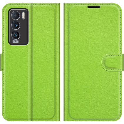 Mobigear Classic Realme GT Master Edition Pungetui med Seddelrum - Grøn