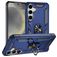 Mobigear Armor ring Samsung Galaxy S25 Plus Plástico rígido Capa traseira Antichoque com anel - Azul