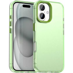 Mobigear Crystal iPhone 17 Fodral Hårdplast Skal - Grön
