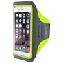 Mobiparts Comfort Fit Running Phone Holder Neoprene Sports Case Sports armband (max 14 cm x 7 cm) - Neon Green