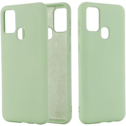 Mobigear Rubber Touch Samsung Galaxy M51 Silicone Back cover - Green