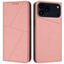 Mobigear Frosted Flip iPhone 17 Pro Max Cover a libro portafoglio - Rosa