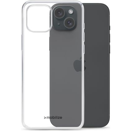 Mobilize Gelly Trasparente iPhone 15 Plus TPU flessibile Back cover - Trasparente