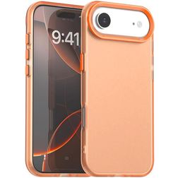 Mobigear Crystal iPhone Air Funda Plástico rígido Carcasa - Naranja