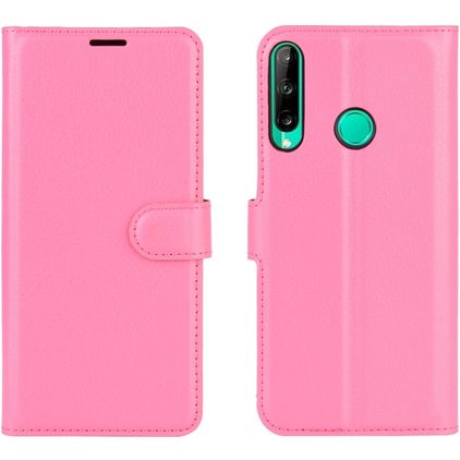 Mobigear Classic Huawei P40 Lite E Funda tipo libro Cartera - Magenta