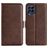 Mobigear Slim Magnet Samsung Galaxy M53 Funda tipo libro Cartera - Marrón