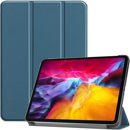 Mobigear Tri-Fold iPad Pro 11 polegadas (2021) Capa livro - Verde