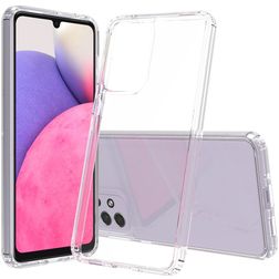 Mobigear Crystal Transparente Samsung Galaxy A33 Funda Plástico rígido Carcasa - Transparente