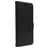 Valenta Gel Skin iPhone 15 Pro Genuine Leather Wallet case - Black