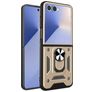 Mobigear Armor Ring Samsung Galaxy Z Flip 7 Hardcase Back cover Antiurto con anello - Oro