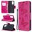 Mobigear Butterfly Samsung Galaxy S20 Lompakkokotelo + Setelitasku - Magenta