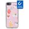 My Style Magneta iPhone SE (2020) Joustava TPU Suojakuori - Pink Alpaca