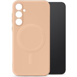 My Style Protective Flex Samsung Galaxy A35 MagSafe TPU flexível Capa traseira - Soft Pink