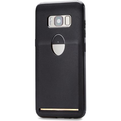 Xccess Matt Card Samsung Galaxy S8 TPU flexível Capa traseira - Preto