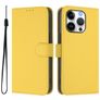 Mobigear Urban Wallet iPhone 16 Pro Funda tipo libro Cartera - Amarillo