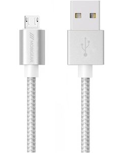 Mobigear USB-A till Micro USB Kabel 1 m - Vit