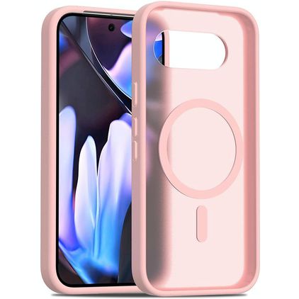 Mobigear Shockproof Google Pixel 9a MagSafe Hard Case Back cover - Pink