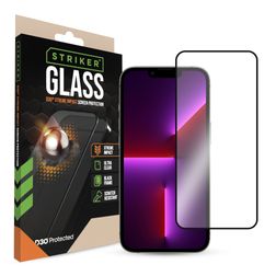 Striker Xtreme Impact iPhone 14 Szkło hartowane Ochrona ekranu - Kompatybilna z etui