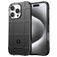 Mobigear Rugged Shield iPhone 16 Pro TPU flexível Capa traseira Antichoque - Preto