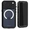 Mobilize Waterproof iPhone 17 Pro Max Resistente al agua MagSafe Funda Plástico rígido Carcasa - Negro