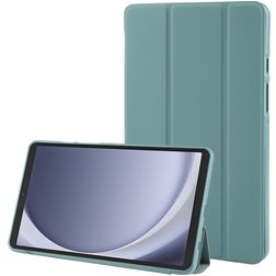 Mobigear Tri-Fold Gel Samsung Galaxy Tab A9 (2023) TPU / Cuero sintético Funda tipo libro - Verde