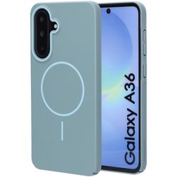 Mobiparts Slim Line Samsung Galaxy A36 MagSafe Kova Suojakuori - Sage Green