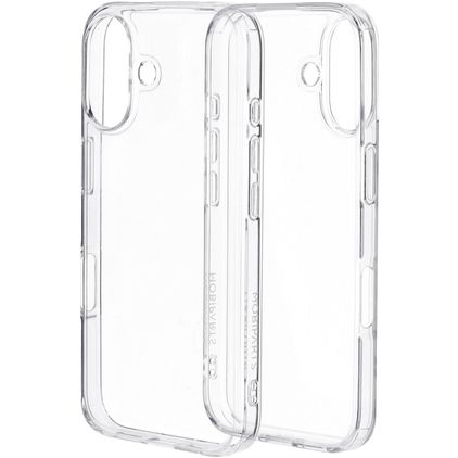 Mobiparts Classic Hardcover Transparente iPhone 16 Funda Plástico rígido Carcasa - Transparente