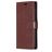 Mobigear Wallet Samsung Galaxy A21s Funda tipo libro Cartera - Marrón