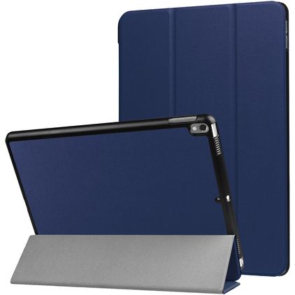 Mobigear Tri-Fold iPad Pro 10,5 tum (2017) Plånboksfodral - Mörkblå