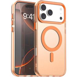 Mobigear Shockproof iPhone 18 Pro Max MagSafe Hardcase Back cover - Arancione