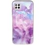 Mobigear Marble Huawei P40 Lite TPU flexível Capa traseira - Roxo