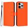 Mobigear Urban Wallet iPhone 16 Pro Max Funda tipo libro Cartera - Naranja