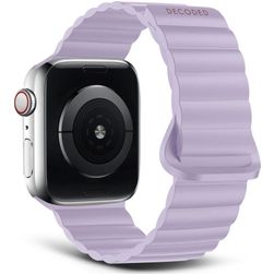 Decoded Traction Loop Silicone Apple Watch Cinturino Chiusura magnetica - 49/46/45/44 mm - Lavender