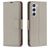 Mobigear Excellent Samsung Galaxy S23 Wallet case - Grey