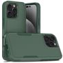Mobigear Heavy Armor iPhone 16 Pro Max Funda Plástico rígido Carcasa Antigolpes - Verde