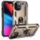 Mobigear Armor Ring iPhone 14 Pro Max Kova Suojakuori Iskunkestävä + Sormuspidike - Kulta