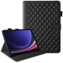 Mobigear Diamond Samsung Galaxy Tab S10 FE Plus Lompakkokotelo - Musta