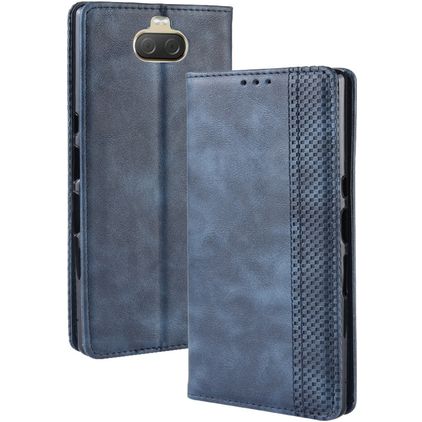 Mobigear Sensation Sony Xperia 10 Plus Funda tipo libro Cartera - Azul