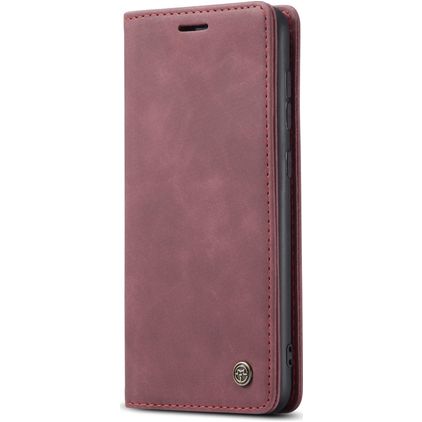 CaseMe 013 Samsung Galaxy A51 Cover a libro portafoglio - Bordeaux
